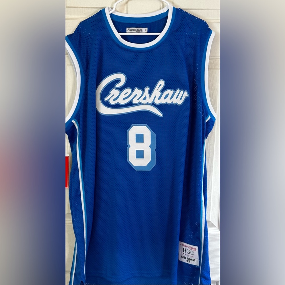 Crenshaw, Kobe Bryant basketball jersey